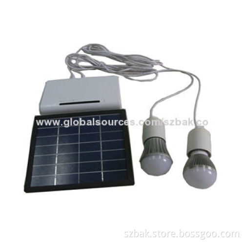 Portable Solar Power System, 12V 2.2Ah Inside Battery